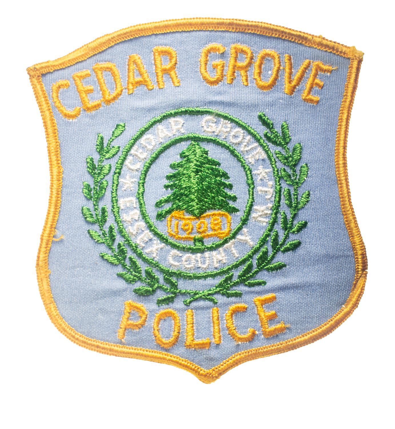 Cedar Grove (New Jersey) Police Patch
