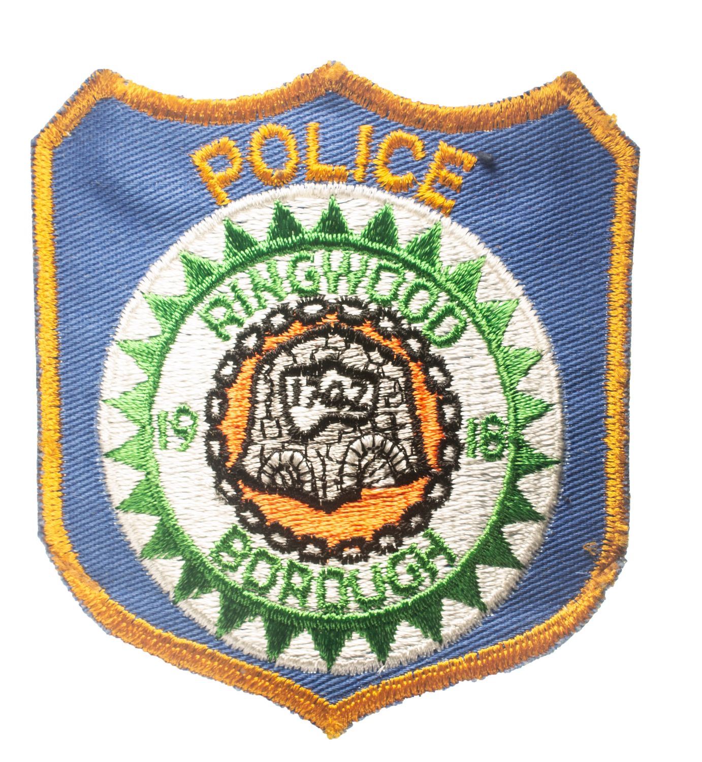 Ringwood Borough (New Jersey) Police Patch