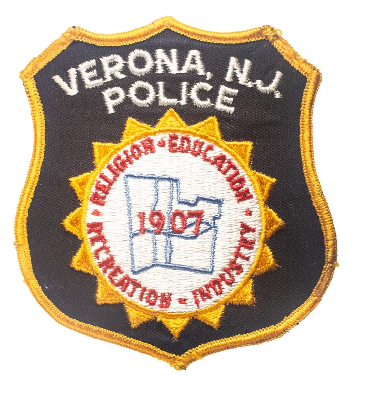 Verona (New Jersey) Police Patch