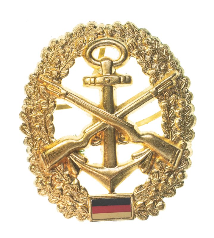 German Naval Protection Forces Cap Badge (Deutsche Marine - Marine-Sicherung)