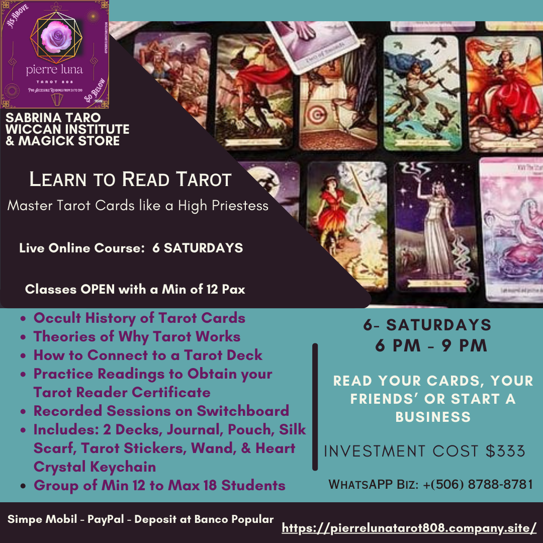 TAROT MASTERCLASS with CERTIFICATE 💜🃏🎓