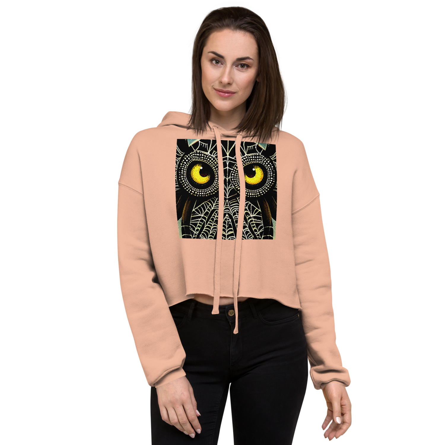 Crop Hoodie - Creepy Judgemental