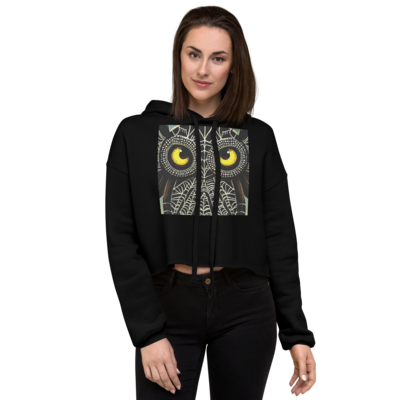 Crop Hoodie - Creepy Judgemental