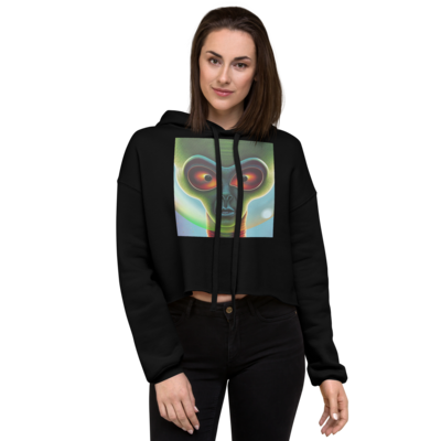 Crop Hoodie - Lost In Space
