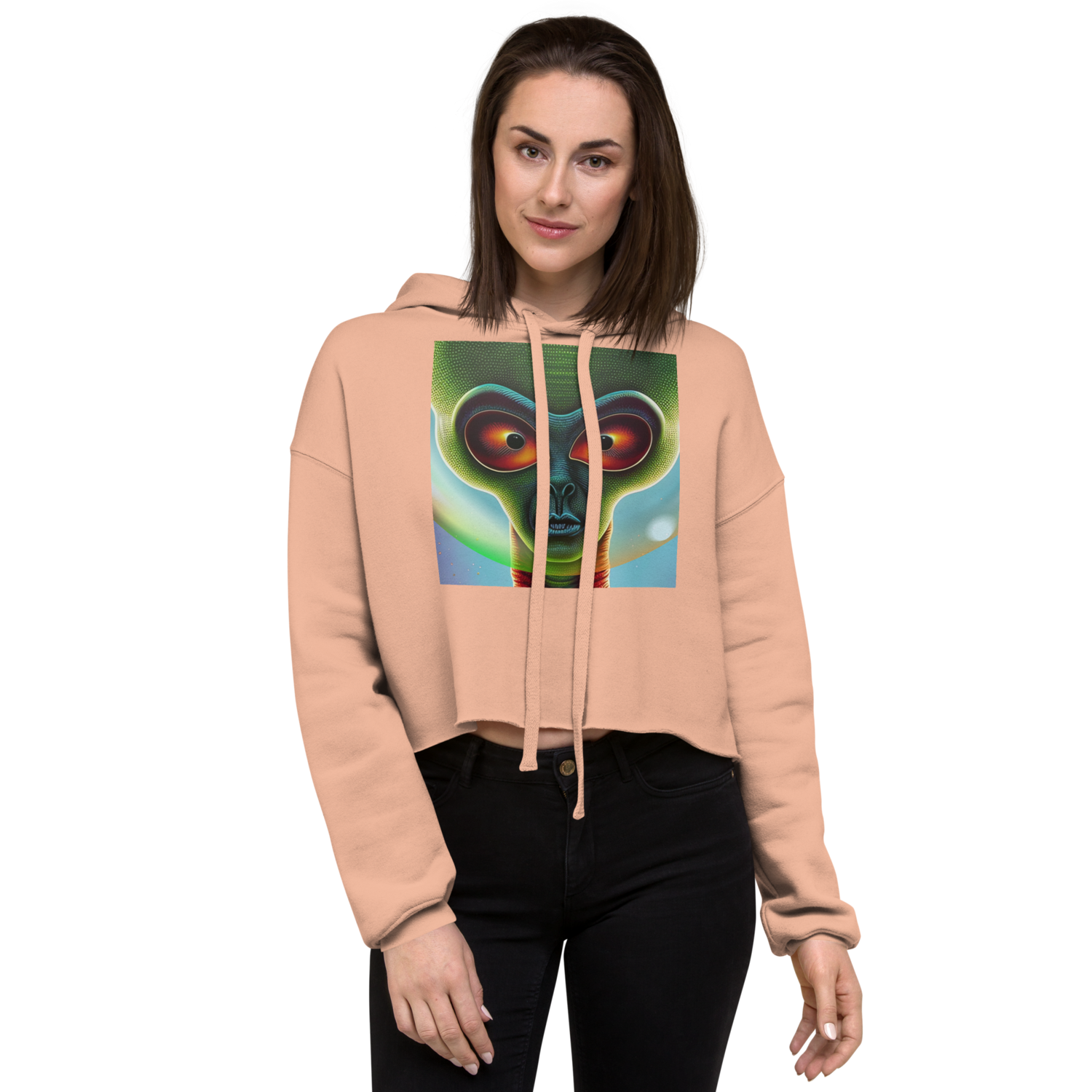 Crop Hoodie - Lost In Space