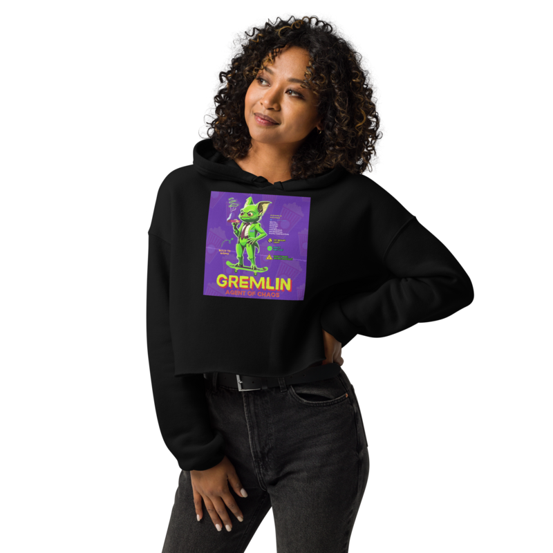 Crop Hoodie - Gremlins: Agent Of Chaos