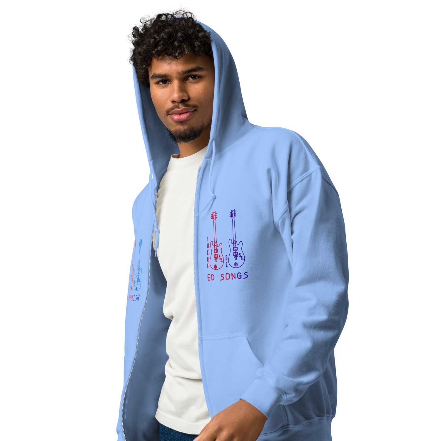 Unisex heavy blend hoodie (zip-up) - Unfinished Songs
