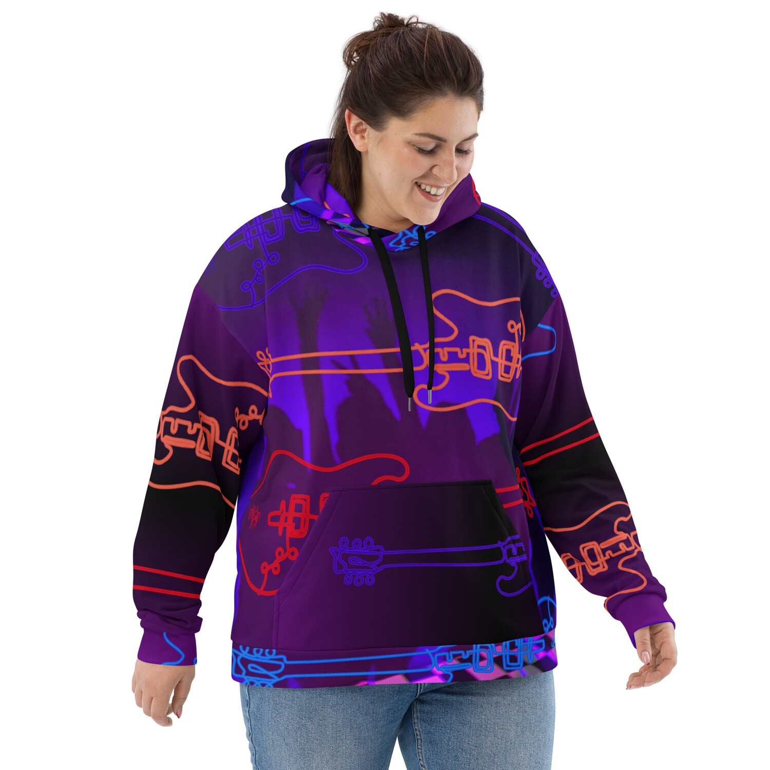 Unisex Hoodie - Studio Guitar - Live Concert