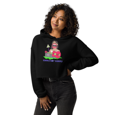 Crop Hoodie - Toxic Gossip Train - Sorry