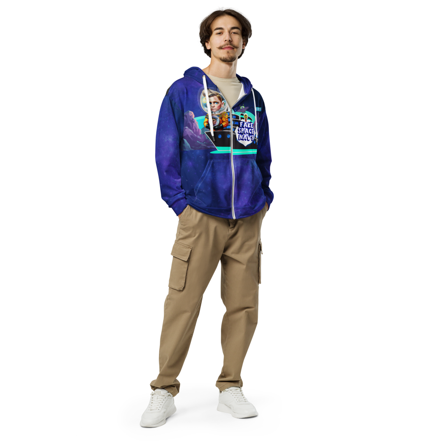 Unisex hoodie (zip-up) - Scientology Is A Cult