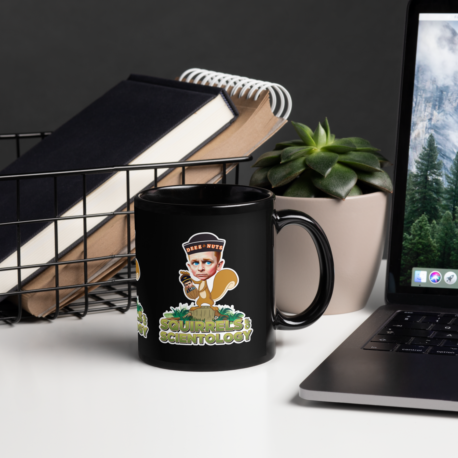 Mug - Squirrels Of Scientology - Deez Nuts