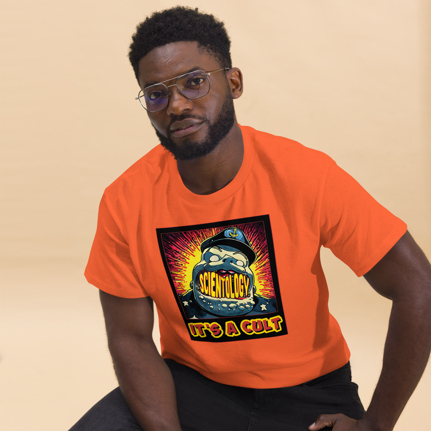 Unisex classic tee - Scientology: Needs To Pay Taxes