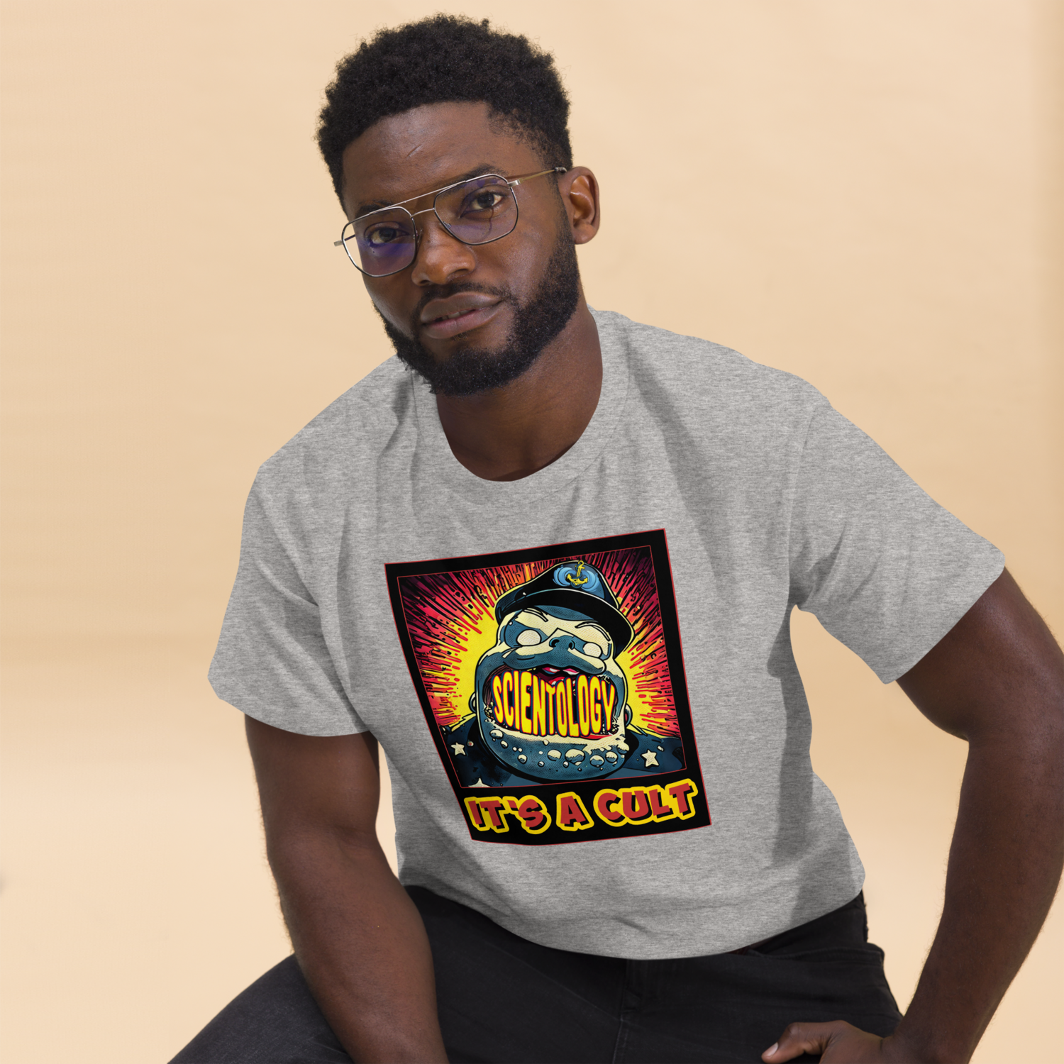 Unisex classic tee - Scientology: Needs To Pay Taxes
