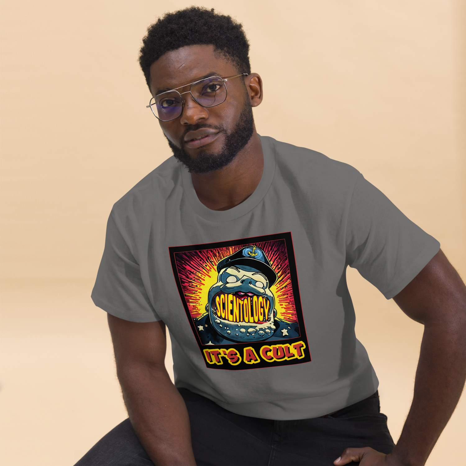 Unisex classic tee - Scientology: Needs To Pay Taxes