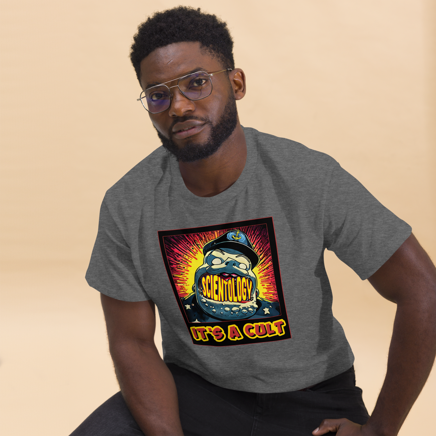 Unisex classic tee - Scientology: Needs To Pay Taxes