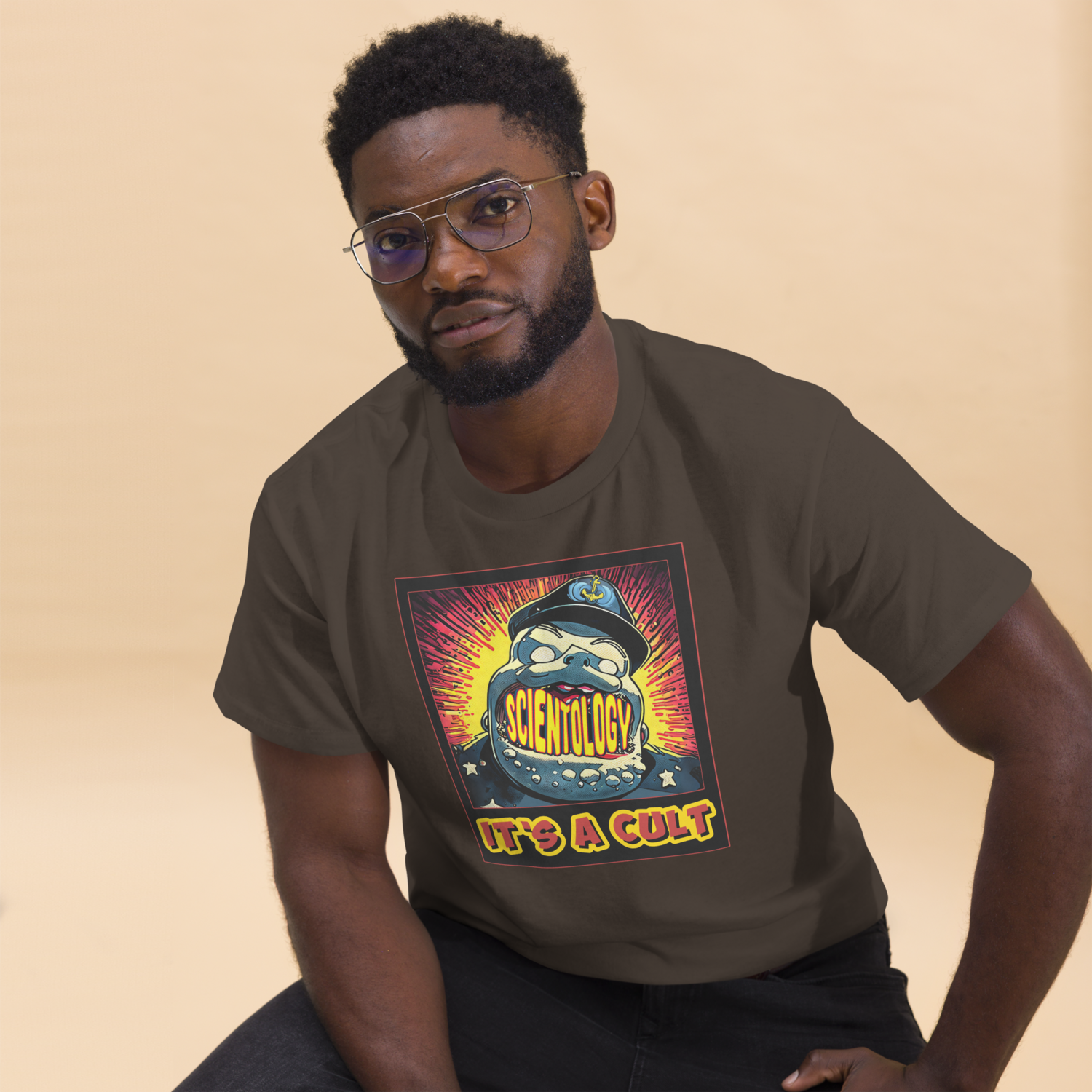 Unisex classic tee - Scientology: Needs To Pay Taxes