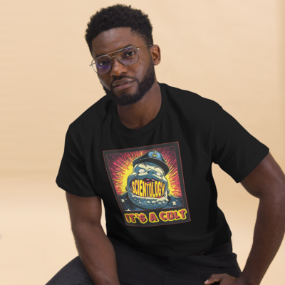 Unisex classic tee - Scientology: Needs To Pay Taxes