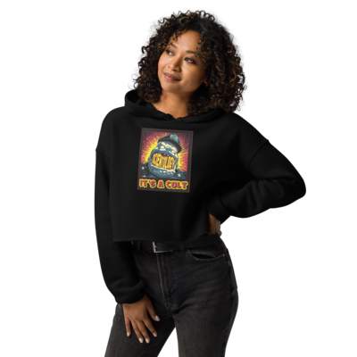 Crop Hoodie  - Scientology: Needs To Pay Taxes
