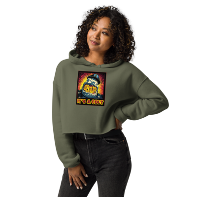 Crop Hoodie  - Scientology: Needs To Pay Taxes