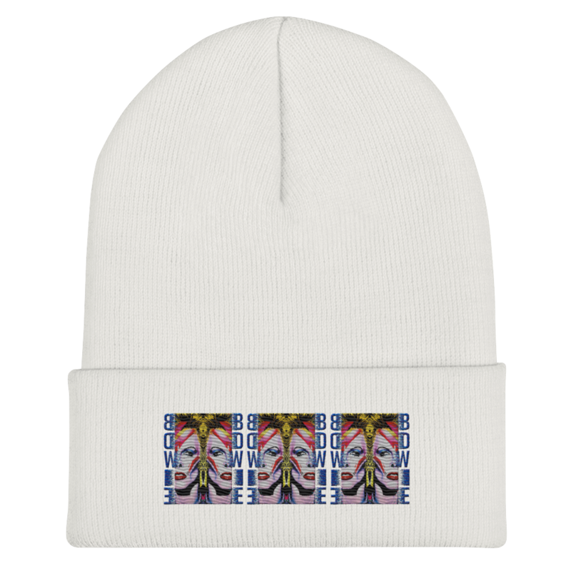 Cuffed Beanie - Bow Down To Bowie