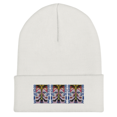Cuffed Beanie - Bow Down To Bowie