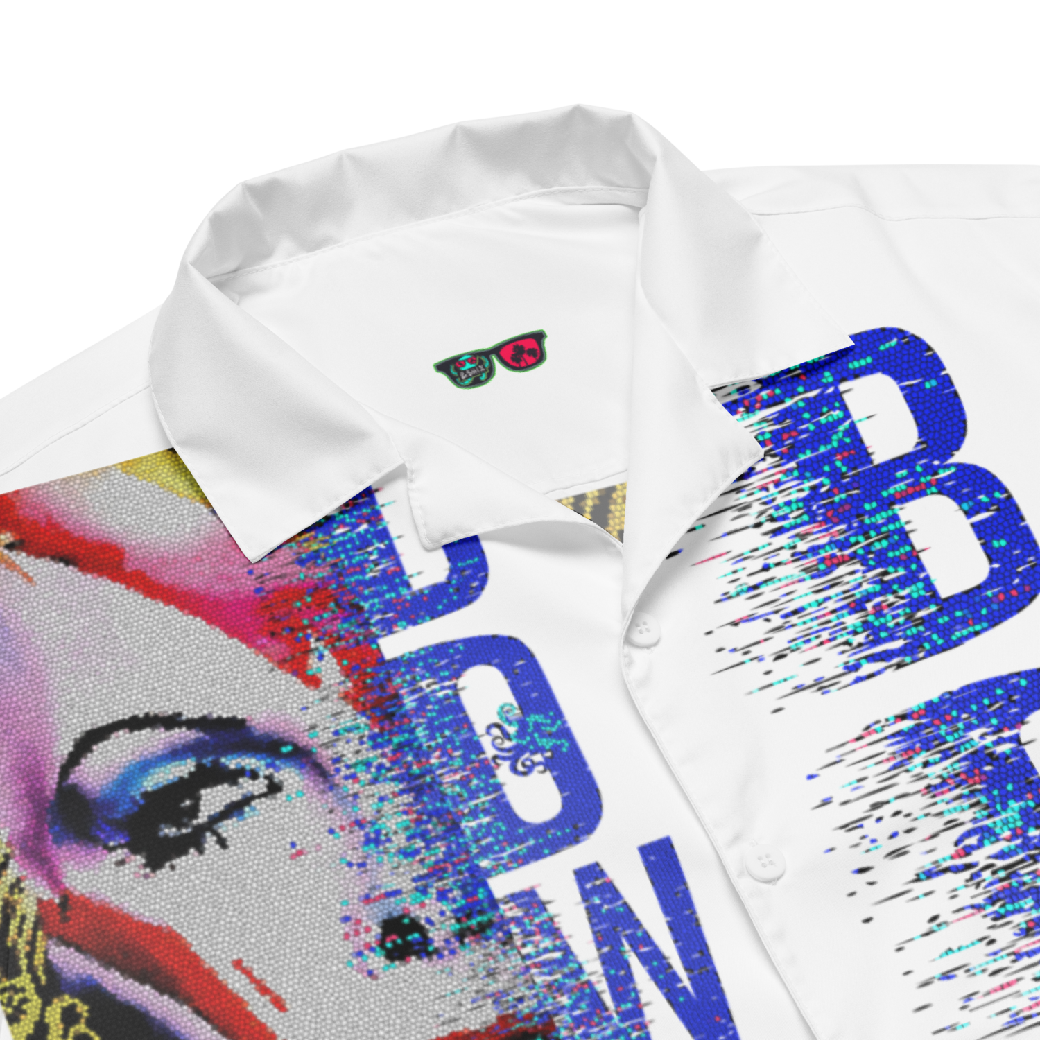 Unisex button shirt - Bow Down To Bowie
