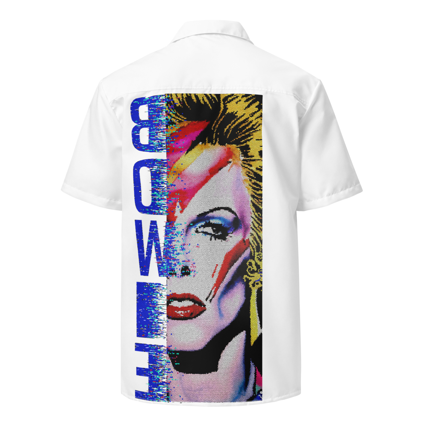 Unisex button shirt - Bow Down To Bowie
