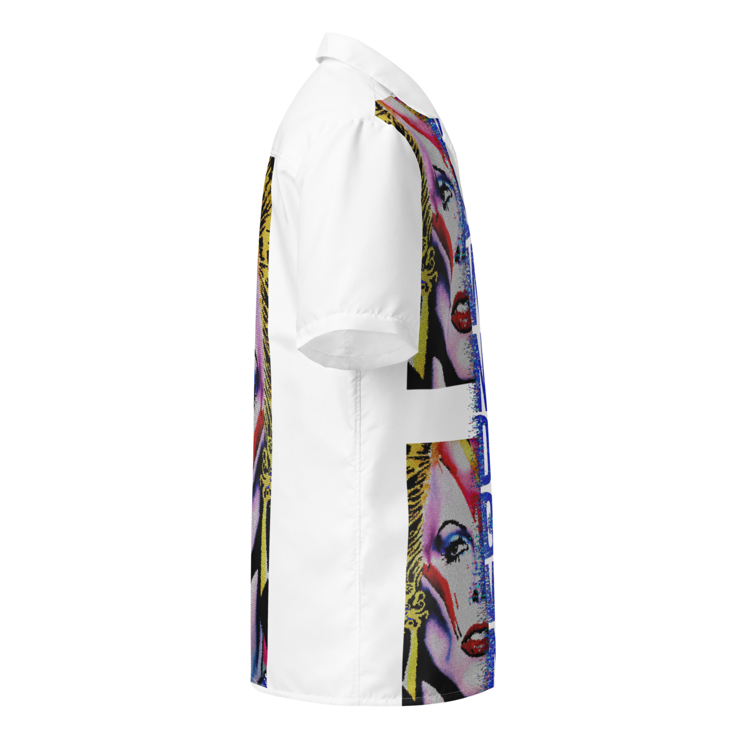 Unisex button shirt - Bow Down To Bowie