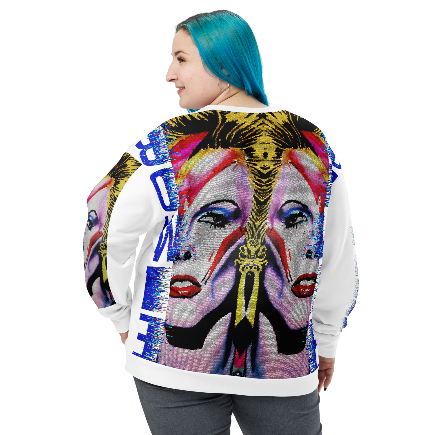 Unisex Sweatshirt - Bow Down To Bowie