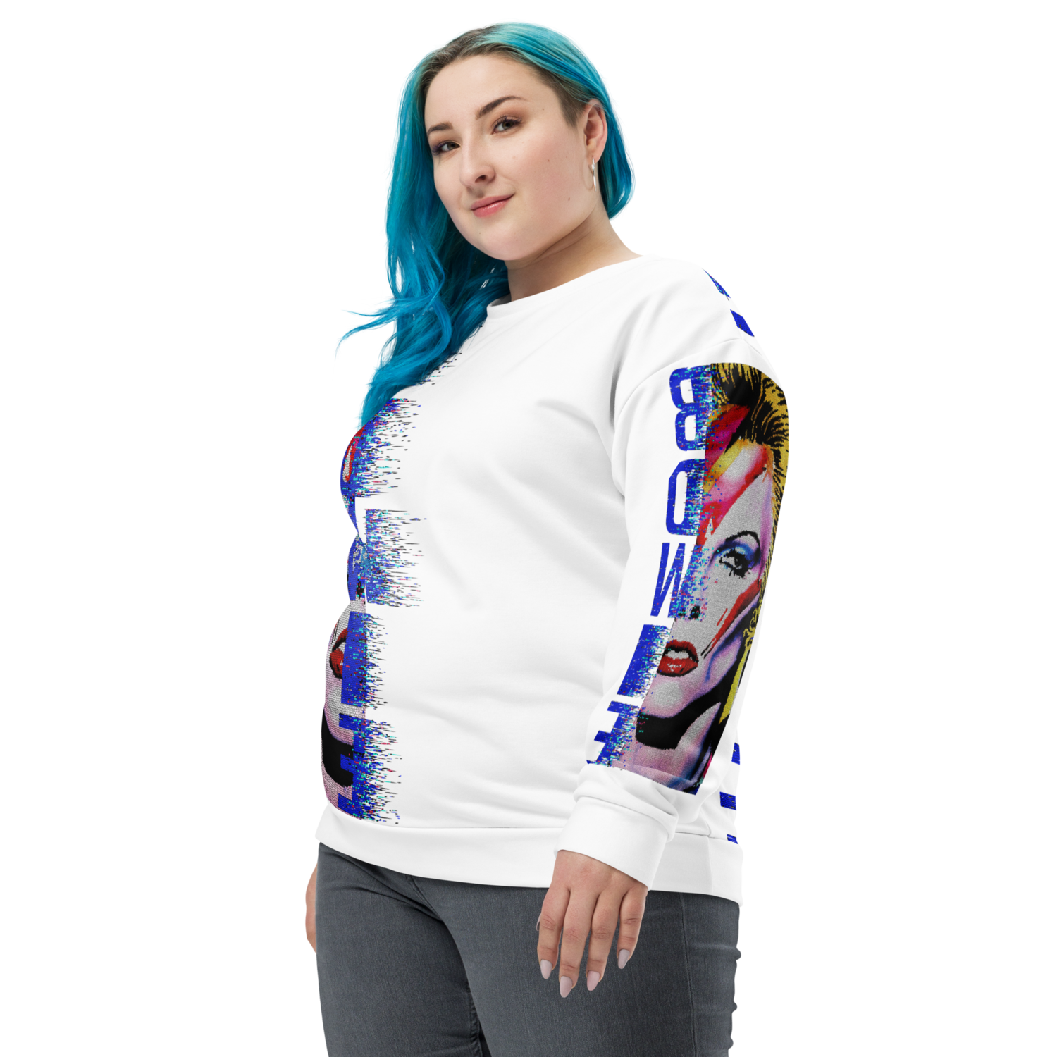 Unisex Sweatshirt - Bow Down To Bowie