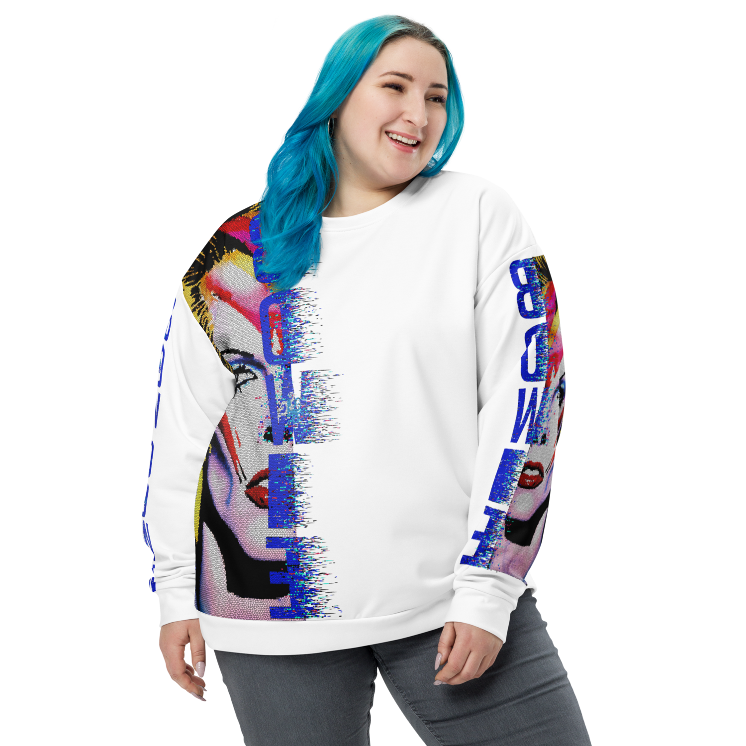 Unisex Sweatshirt - Bow Down To Bowie