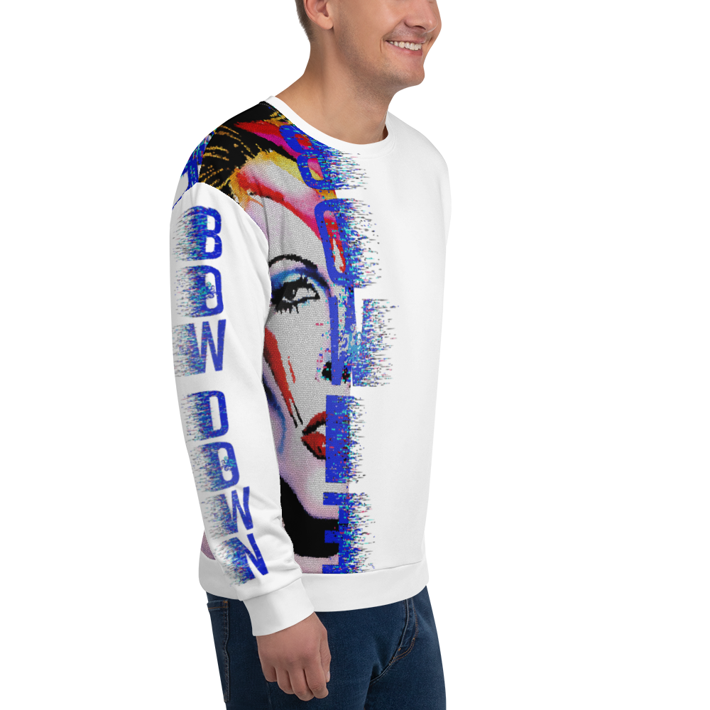 Unisex Sweatshirt - Bow Down To Bowie