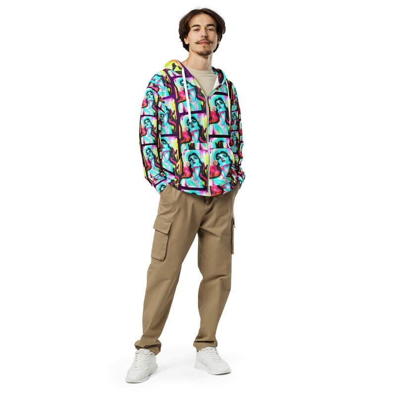 Unisex hoodie (zipper) - Words Hurt