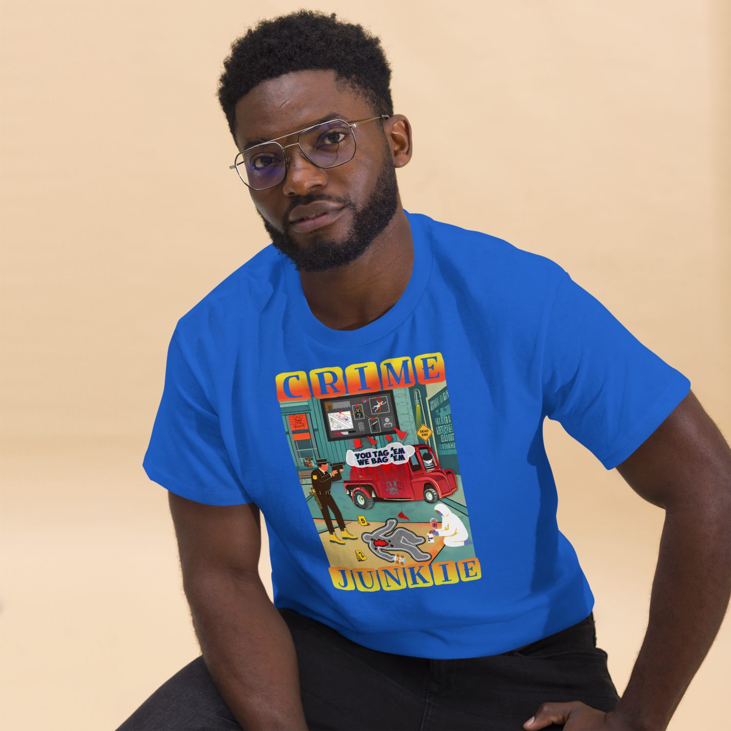 Unisex classic tee - True Crime Junkie