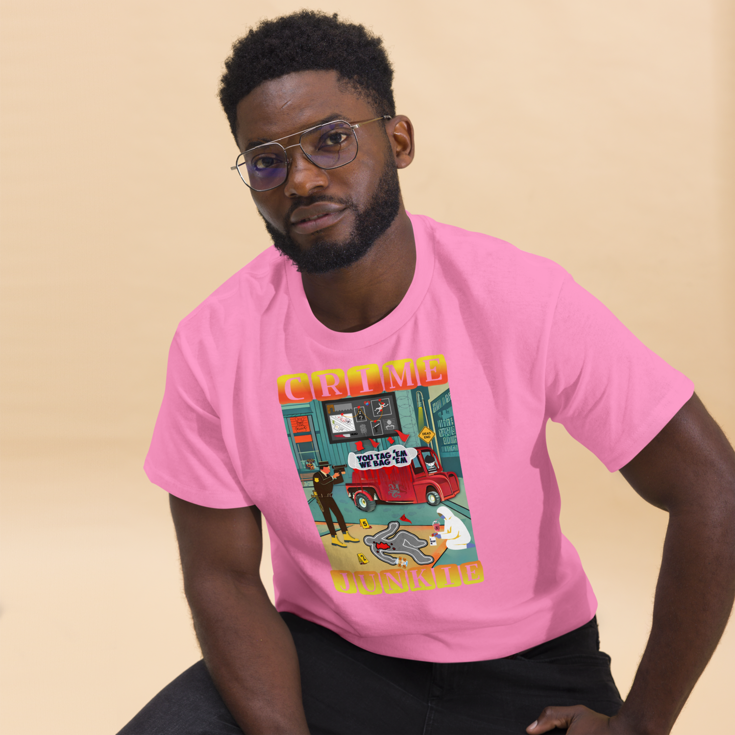 Unisex classic tee - True Crime Junkie