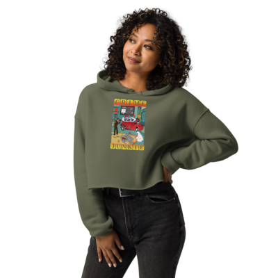 Crop Hoodie - True Crime Junkie