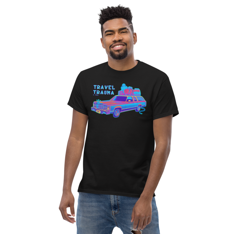 Unisex classic tee - Travel Trauma - Road Trip