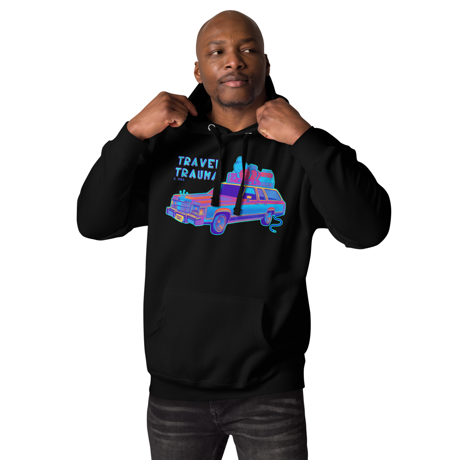 Unisex Hoodie - Travel Trauma - Road Trip
