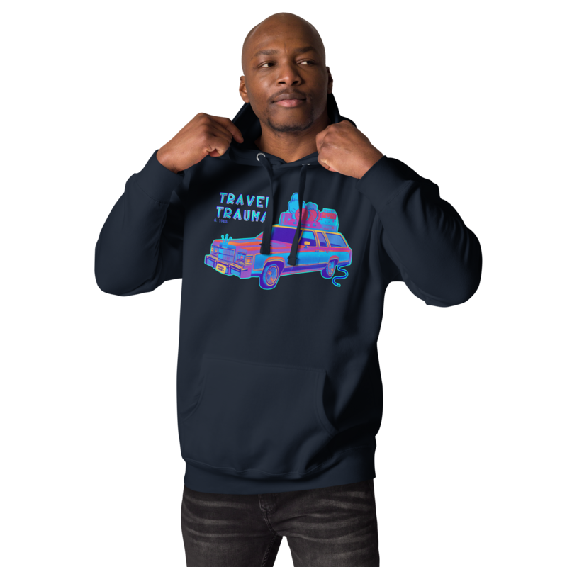 Unisex Hoodie - Travel Trauma - Road Trip