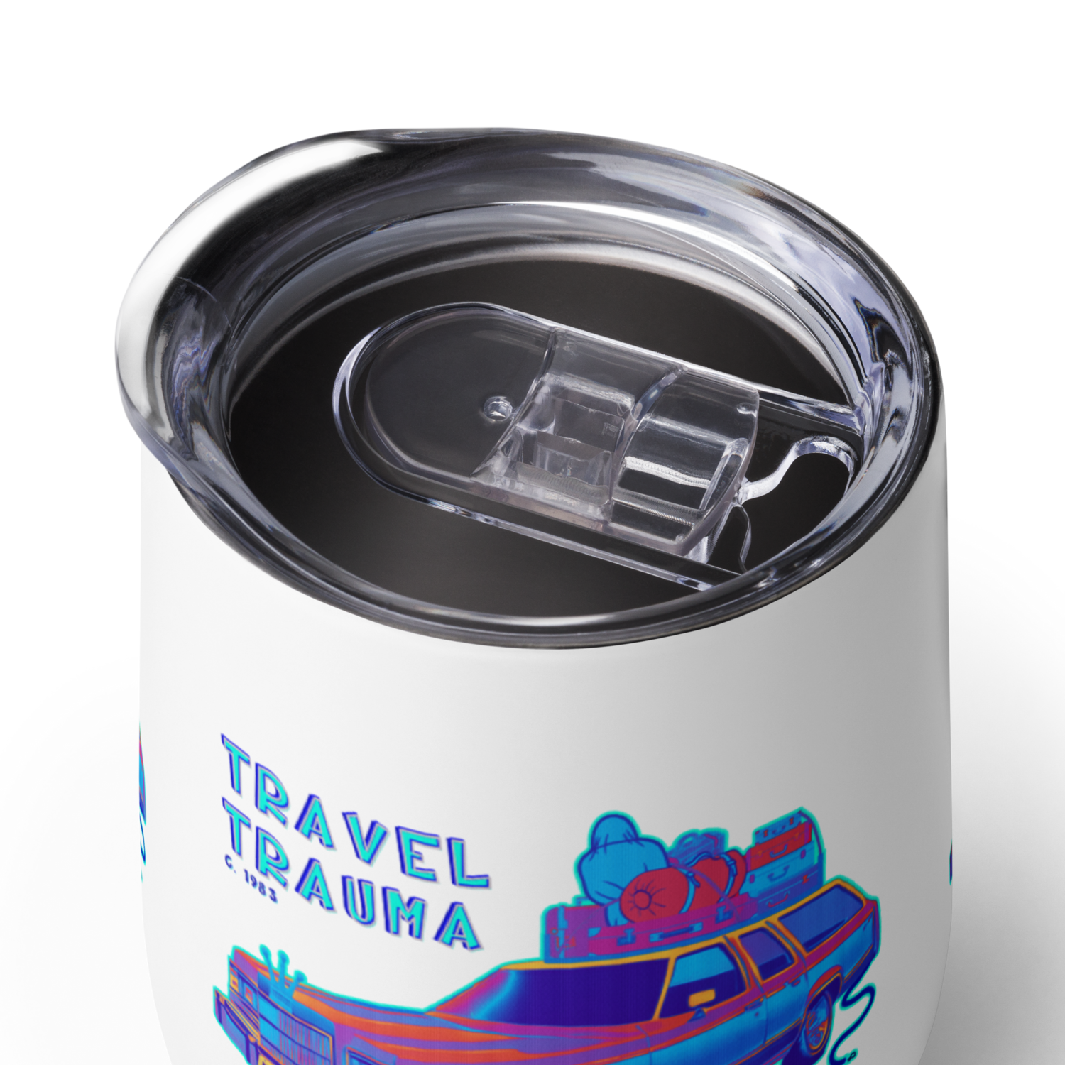 Wine tumbler - Travel Tumbler - Road Trip