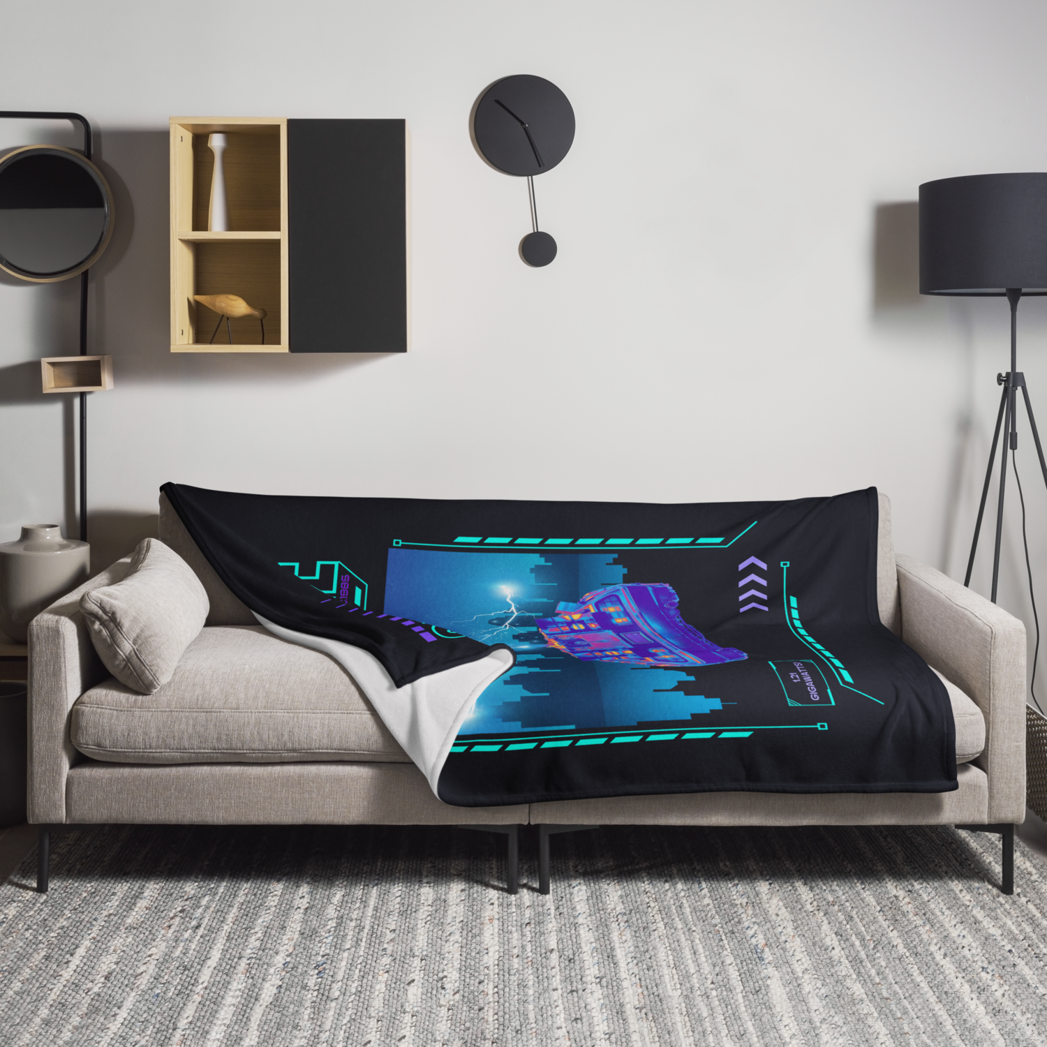 Throw Blanket - Travel Trauma - Outatime
