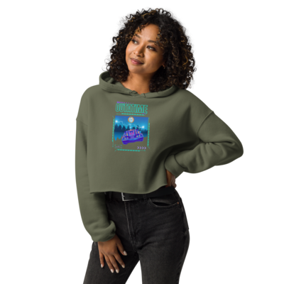 Crop Hoodie - Travel Trauma - Outatime