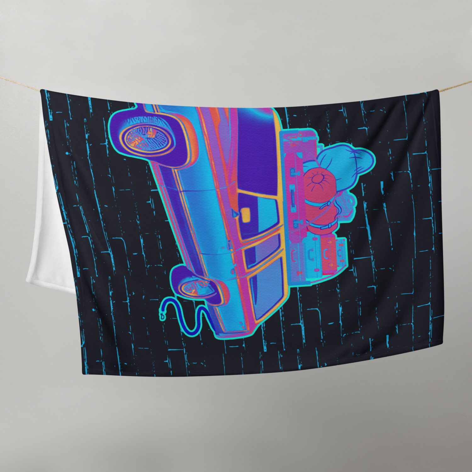 Throw Blanket - Travel Trauma - Road Trip