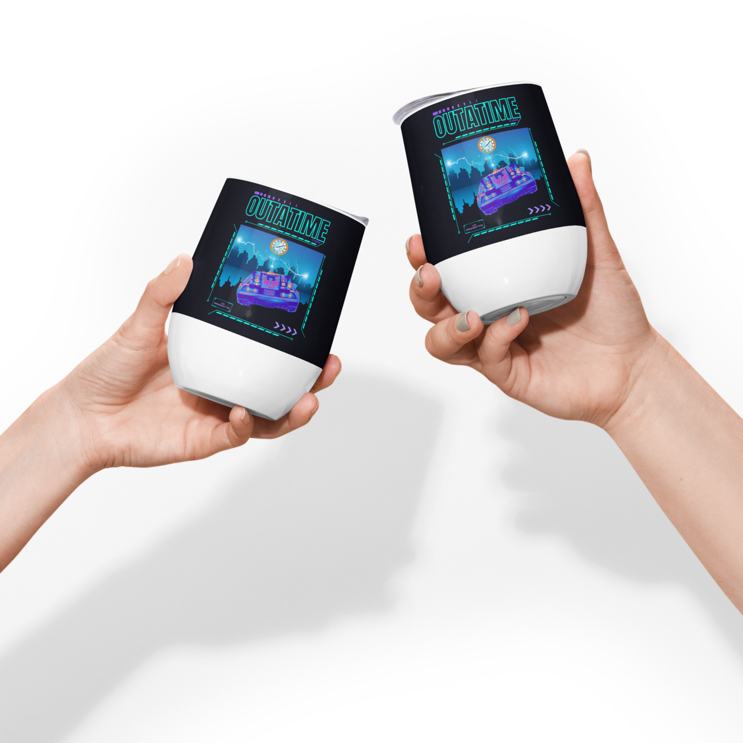 Wine tumbler - Travel Trauma - Outatime