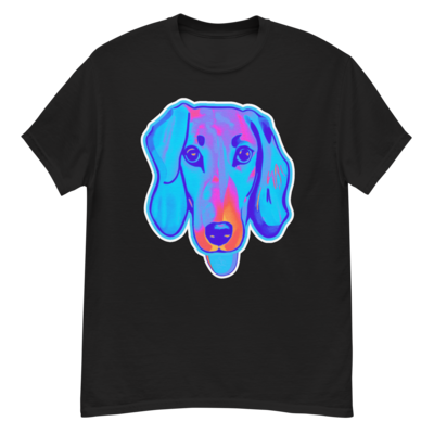 Unisex classic tee - Dachshund Licks &amp; Kisses