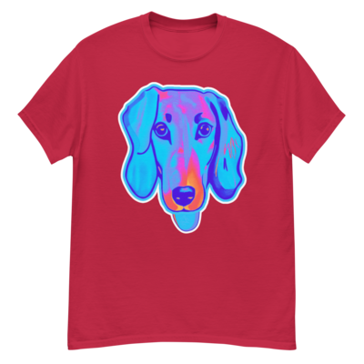 Unisex classic tee - Dachshund Licks &amp; Kisses