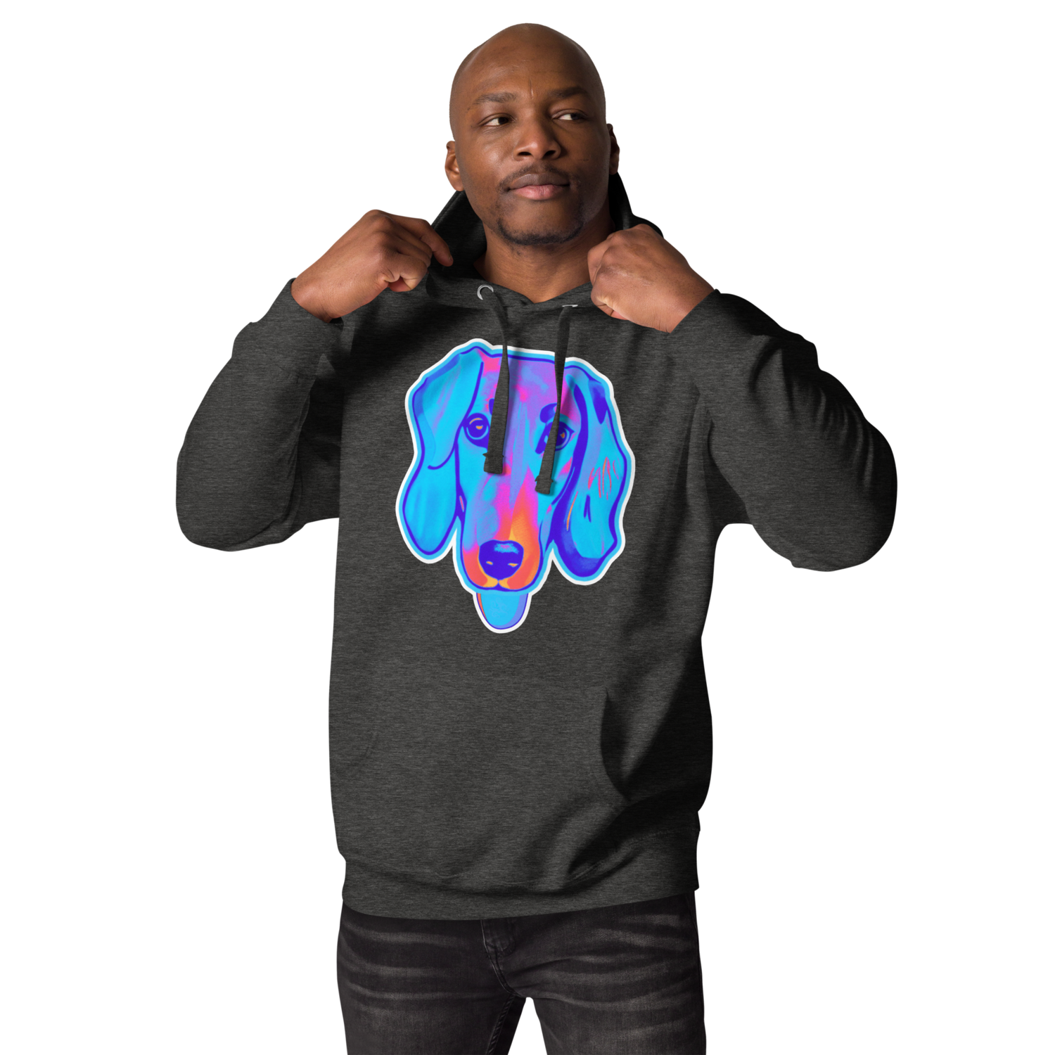 Unisex Hoodie - Dachshund Licks &amp; Kisses