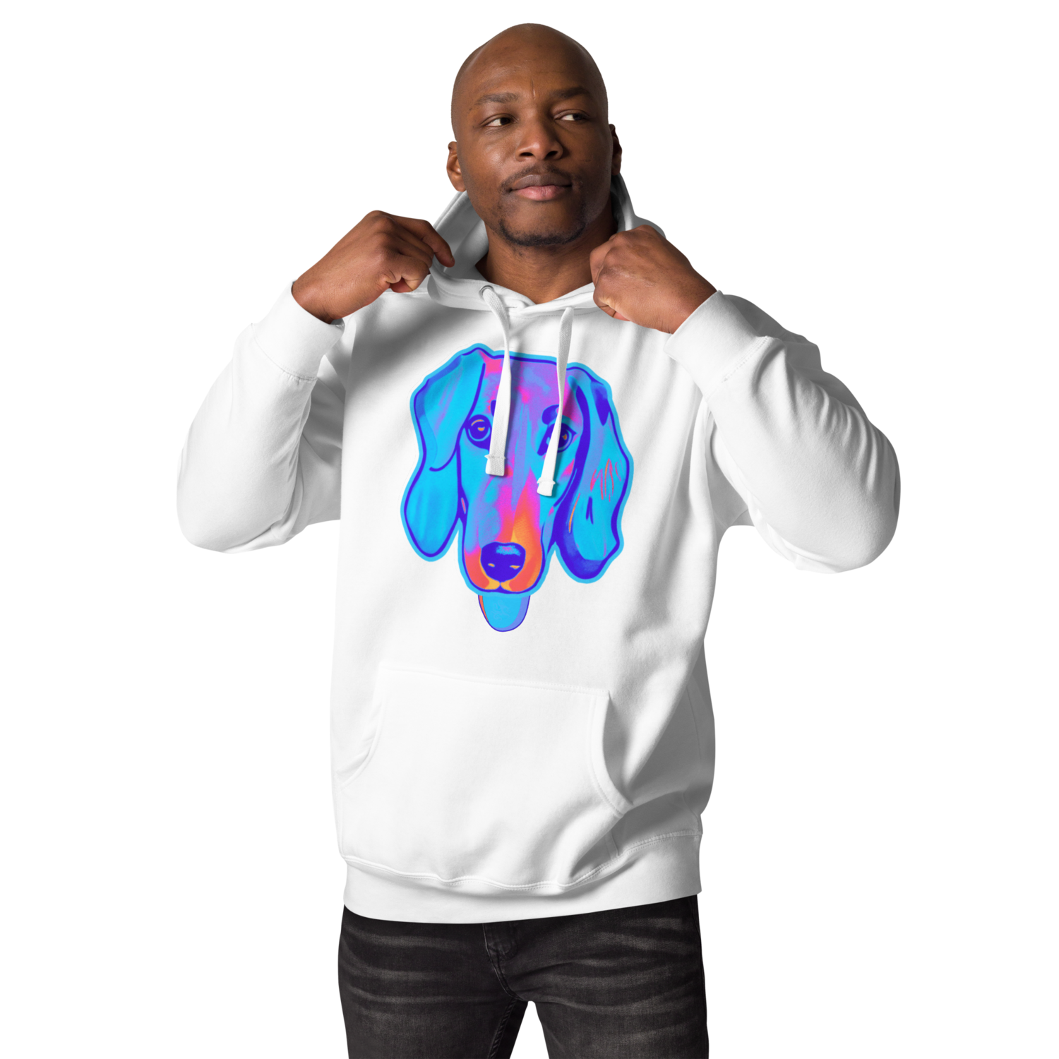 Unisex Hoodie - Dachshund Licks &amp; Kisses