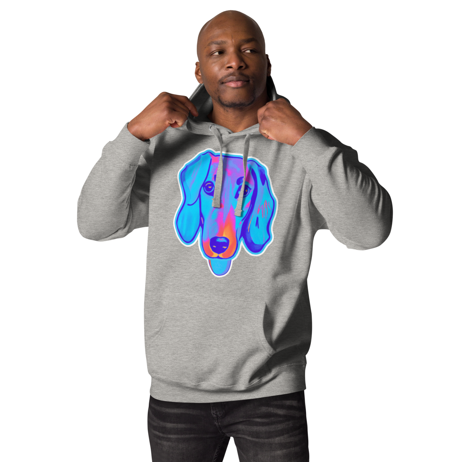Unisex Hoodie - Dachshund Licks &amp; Kisses