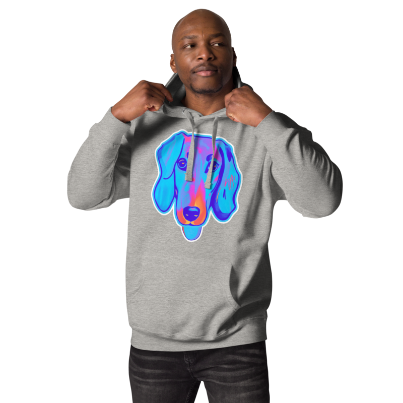 Unisex Hoodie - Dachshund Licks &amp; Kisses